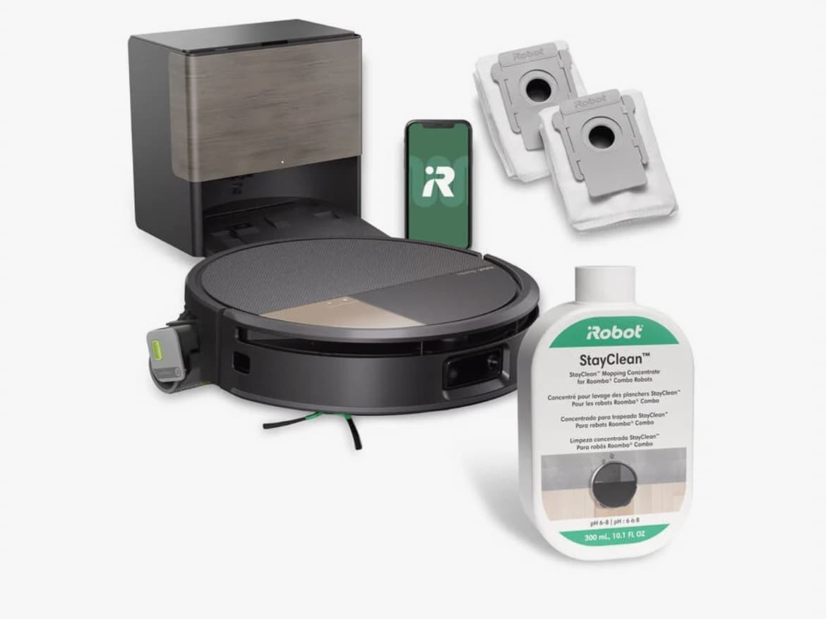 Roomba® Max 706 Combo-Roboter + AutoWash™ Dock – Schwarz